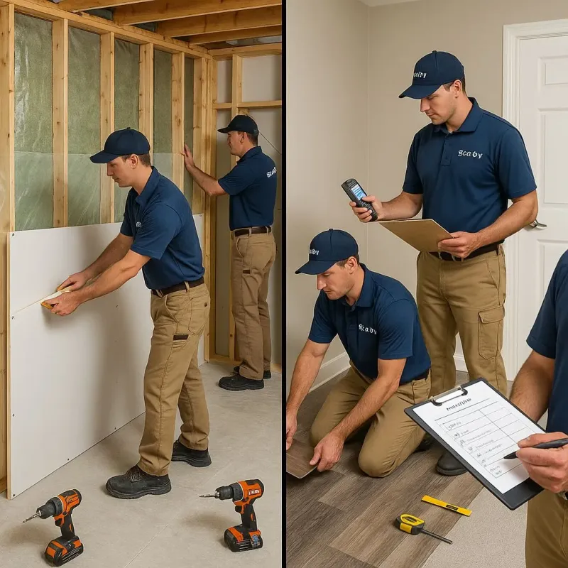 Repairs and Reconstruction process in Fulton County, IL